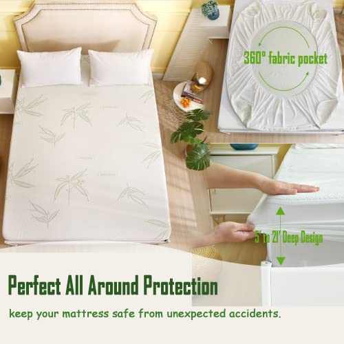 Cal King Size Waterproof Mattress Protector