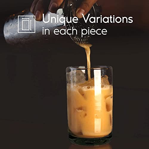 Clear Blown 9 oz Juice Glasses (6 Count)