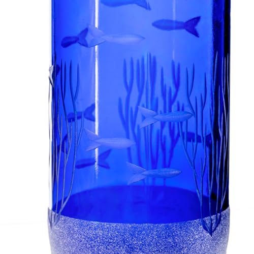 School of Fish Twice Around Blue Pitcher and Mini Sipper (2 Count)