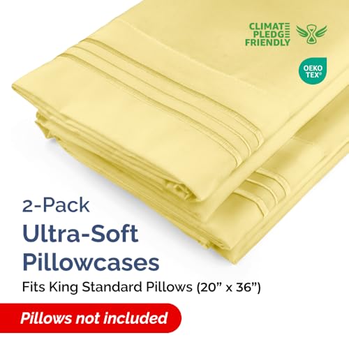 King Standard Pillow Cases Set of 2 (2 Count)