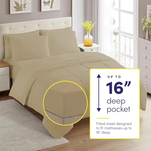 Twin Comforter Set with Sheets
