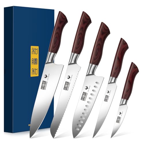 5PCS Japanese Kitchen Knife Set (5 Count)