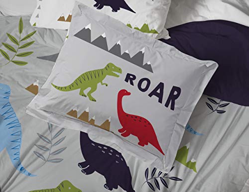 Trend Collector Dinosaur Twin Comforter Set 5 Piece Kids Bedding