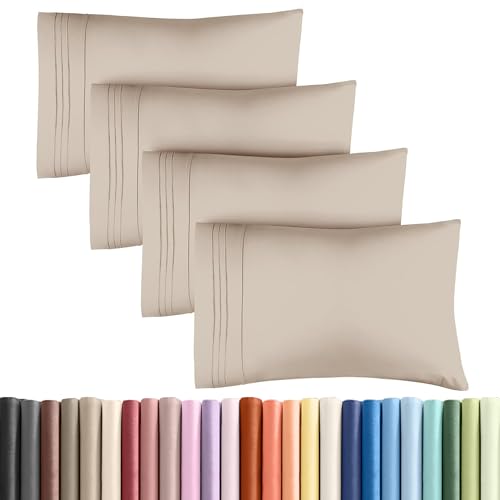 King Pillow Cases Set of 4 (4 Count)