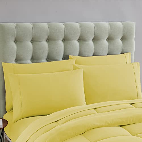King Size Comforter Set with Sheets (7 Count)