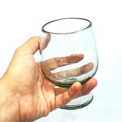 Clear 11 oz Large Cognac Glasses (6 Count)