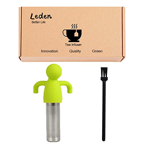Stainless Steel Tea Infuser Steeper for Loose Tea Extra Fine Mesh Green