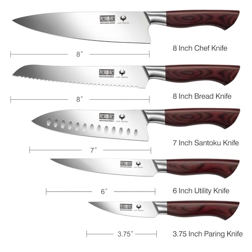 5PCS Japanese Kitchen Knife Set (5 Count)
