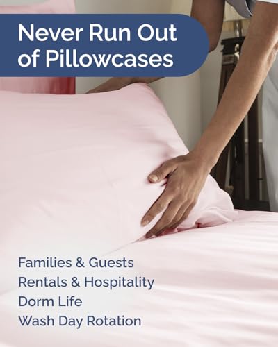 Queen Pillow Cases Set of 8 (8 Count)