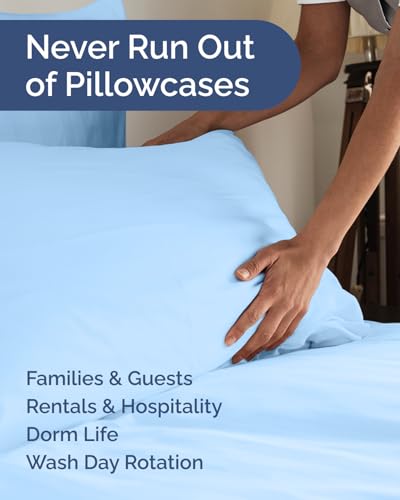 King Standard Pillow Cases Set of 10 (10 Count)