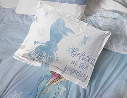 Disney Frozen Elsa Full Size Comforter Set 7 Piece Kids Bedding