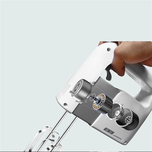 Egg Beater 300W Whisk Light Sound High Power Electric Home Baking Handheld Chef Machine Fresh Milk Machine Milk Frother