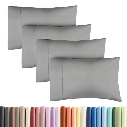 King Standard Pillow Cases Set of 4 (4 Count)