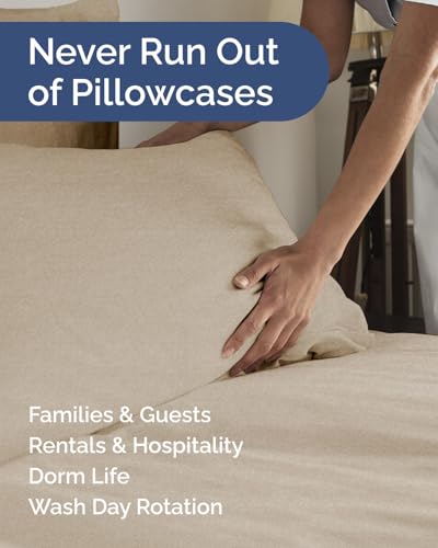 Standard Pillow Cases Set of 6 (6 Count)