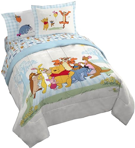 Disney Winnie The Pooh Queen Comforter Set 7 Piece Kids Bedding