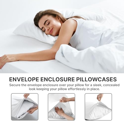 Queen Pillow Cases Set of 4 (4 Count)