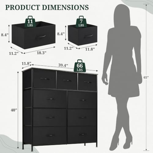 9 Drawer Dresser Anti