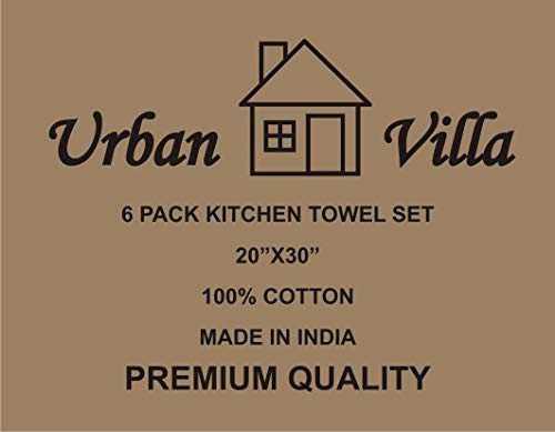 Kitchen Towels Cotton Dish Towels 20”x30” (12 Count)