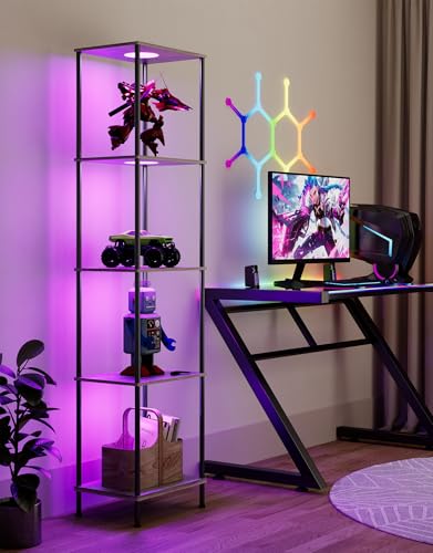 Display Shelf with RGBW Light