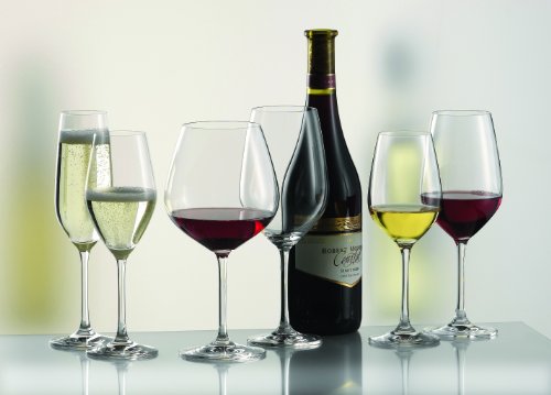 Tritan Crystal Glass Forte Stemware Collection Claret Goblet Red Wine Glass (6 Count)