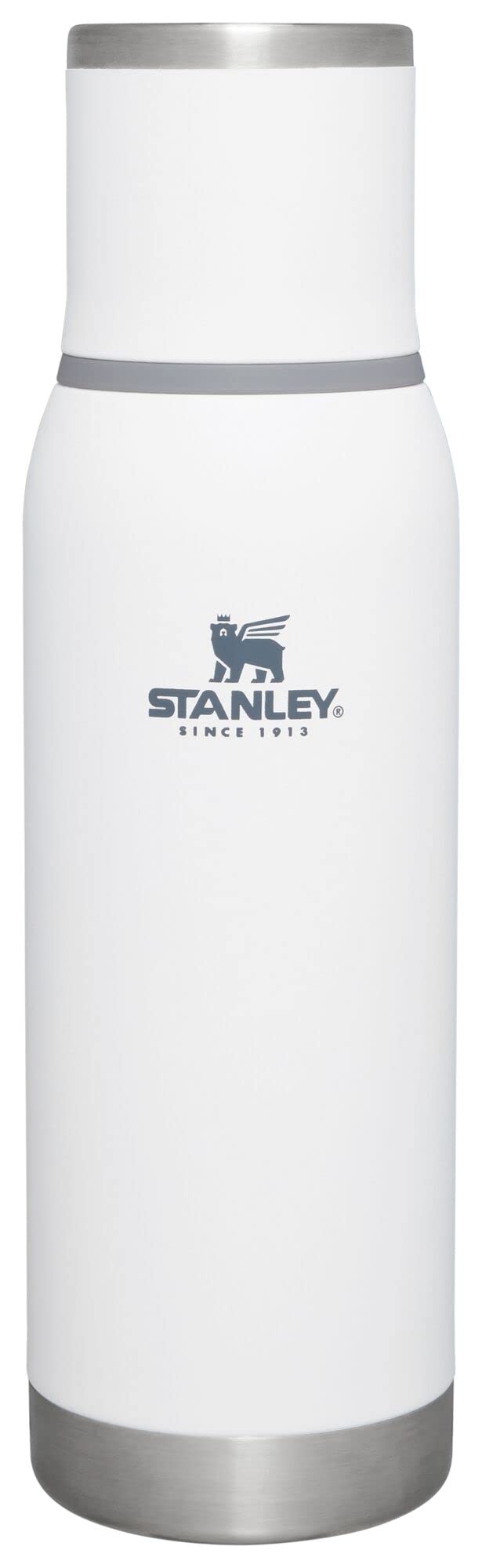Adventure-To-Go Vacuum Bottle 25 oz | Wide Mouth with Leakproof Cup Lid | Keep Drinks Hot or Cold | Packable for Travel | Insulated Stainless Steel Thermal Bottle | BPA-Free | Polar