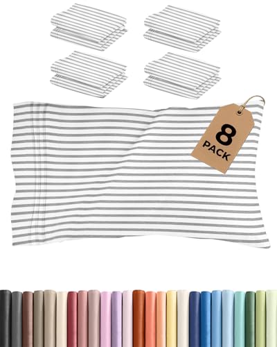 King Pillow Cases Set of 8 (8 Count)