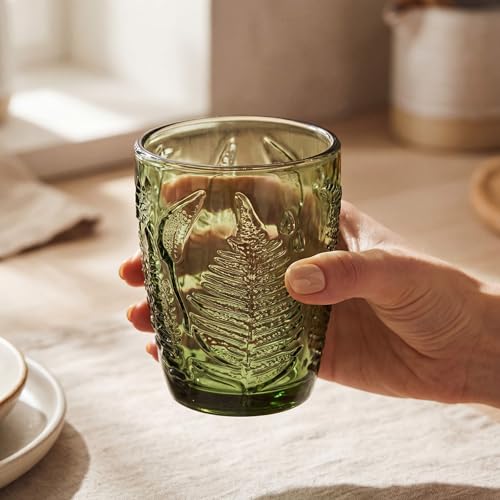 Green Drinking Glasses Set of 4 (4 Count)