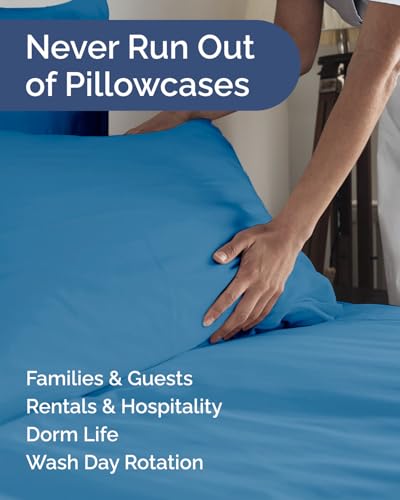 King Standard Pillow Cases Set of 10 (10 Count)