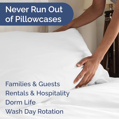 King Pillow Cases Set of 6 (6 Count)