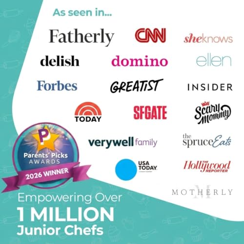 Jr. Kids Knife Set for Real Cooking (6 Count)