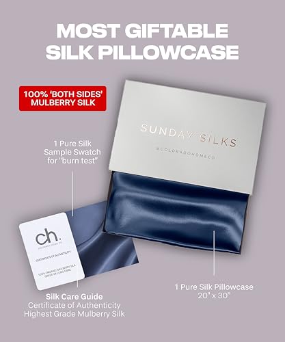 SUNDAYSILKS™ Premium Silk Pillow Cases