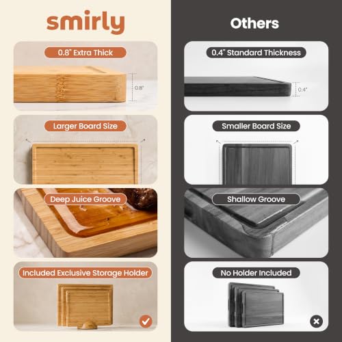 Cutting Boards for Kitchen (3 Count)