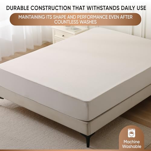 Deluxe Cooling Mattress Protector Queen