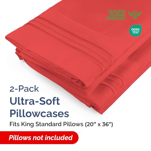 King Standard Pillow Cases Set of 2 (2 Count)