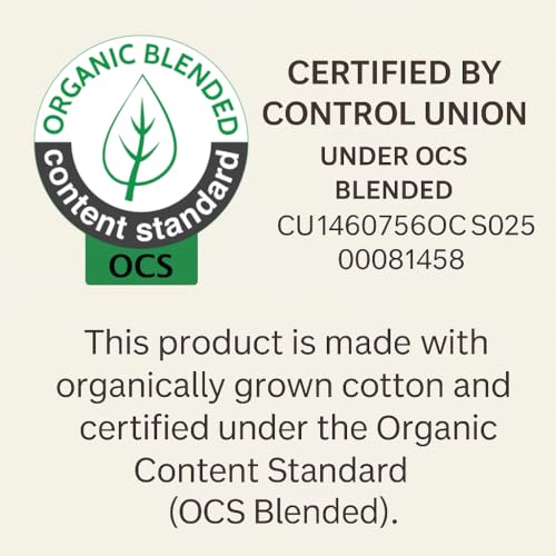 Luxury Quilted Organic Cotton Mattress Protector Calif King Size