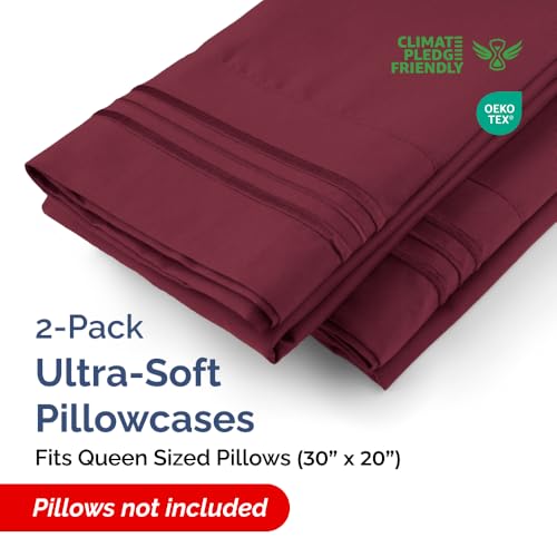 Queen Pillow Cases Set of 2 (2 Count)