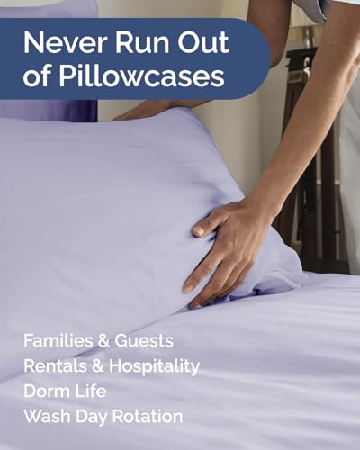 Standard Pillow Cases Set of 6 (6 Count)