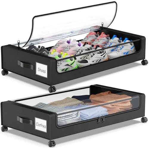 Under Bed Storage with Wheels (2 Count)