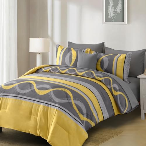 Yellow Comforter Set Full Size