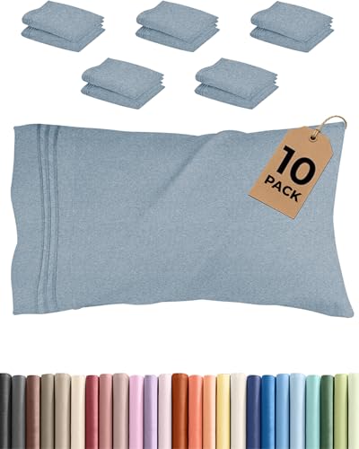 King Pillow Cases Set of 10 (10 Count)