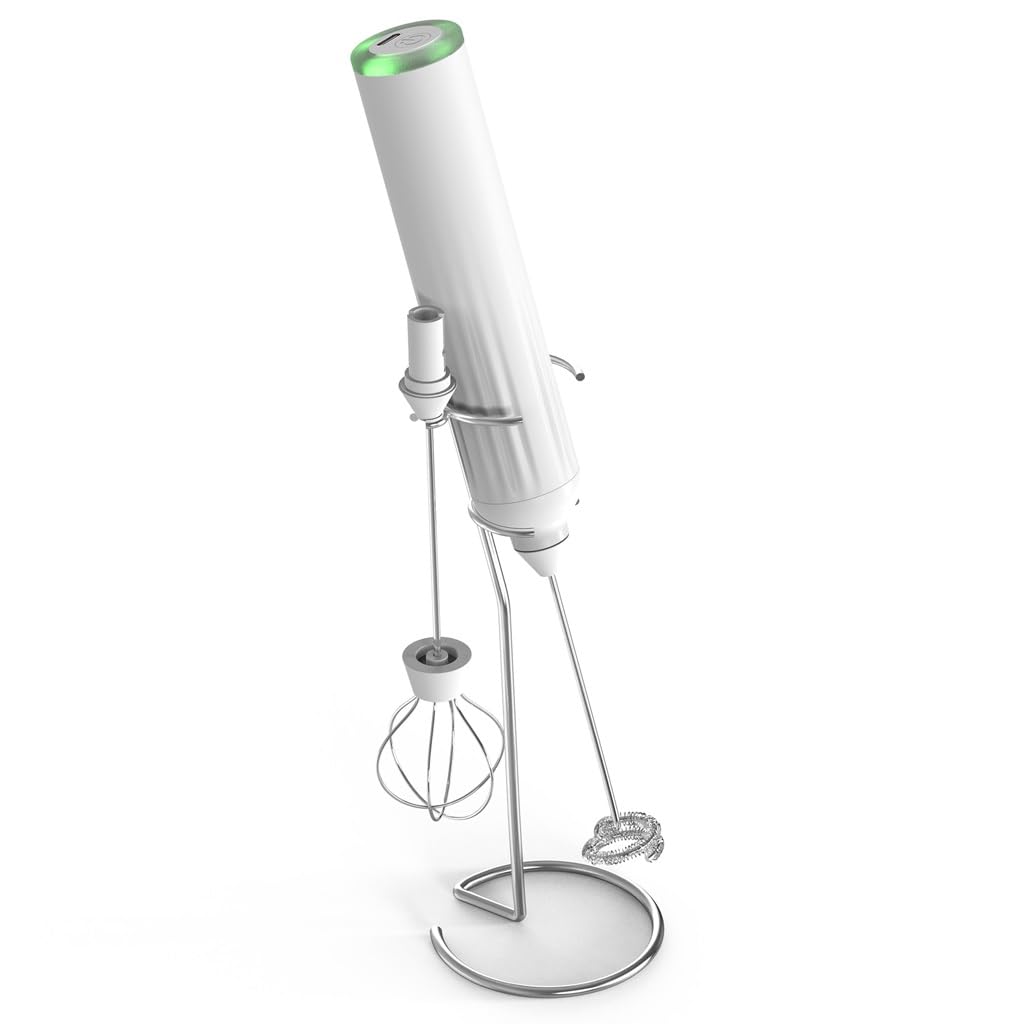 Household Electric Milk Frother Charging Handheld Egg Beater Mixer