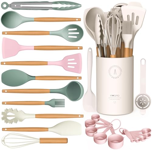 Silicone Cooking Utensils Set (18 Count)