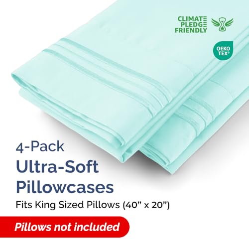 King Pillow Cases Set of 4 (4 Count)