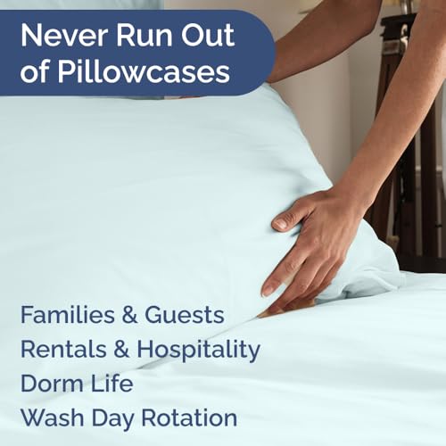 Standard Pillow Cases Set of 8 (8 Count)
