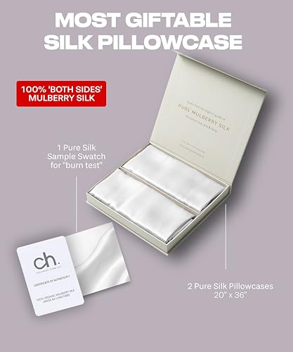 SUNDAYSILKS™ Silk Pillow Cases 2 PACK