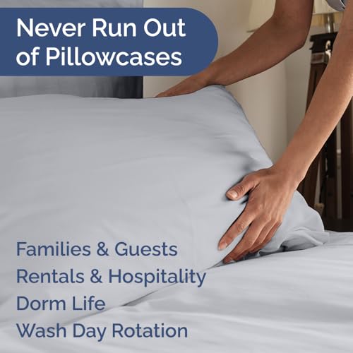 King Pillow Cases Set of 6 (6 Count)