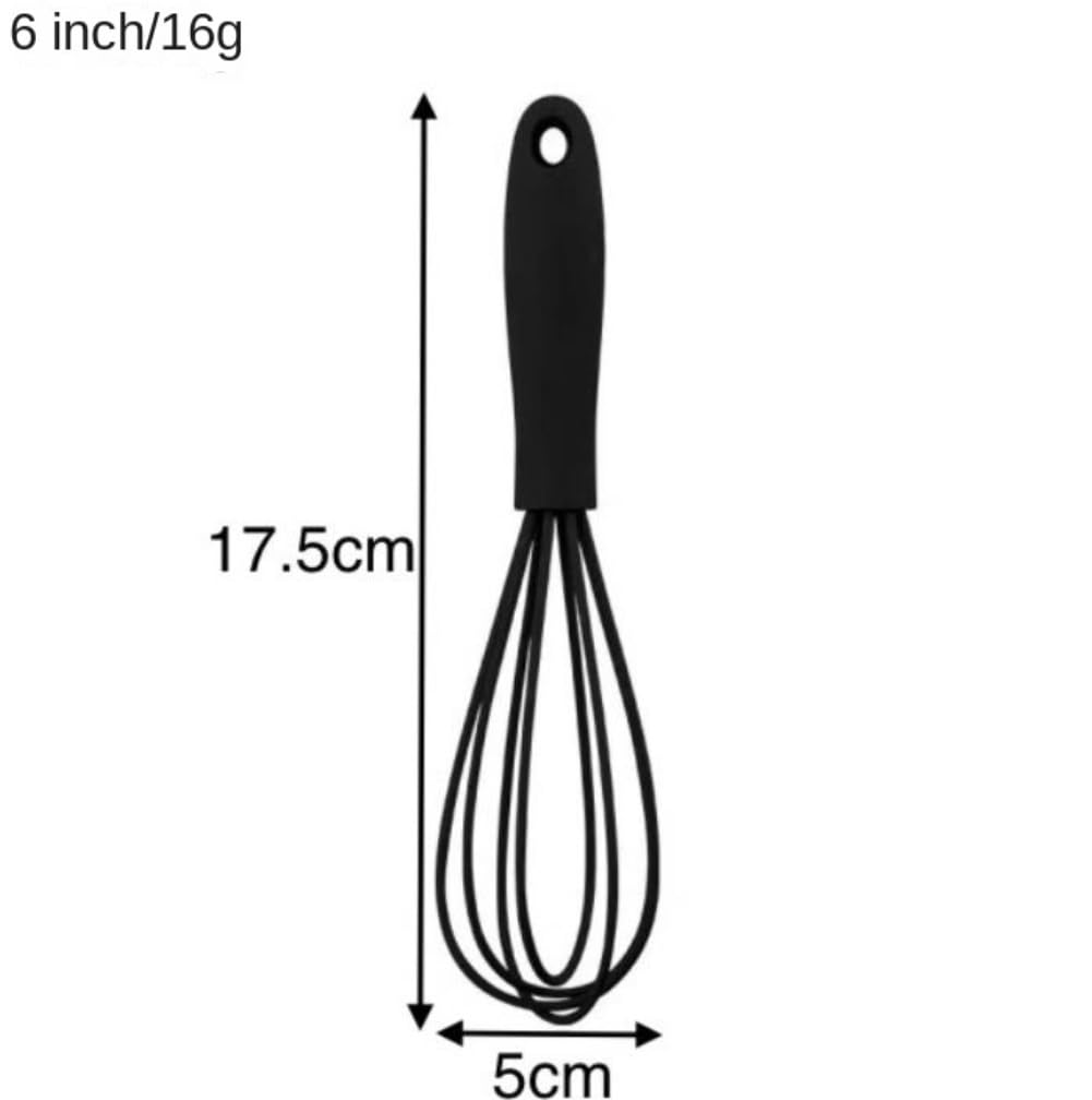 Egg Beater Compact Silicone Portable Blender Egg Beater Manual Handheld Milk Frother Household Small Kitchen Utensils