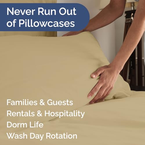 Queen Pillow Cases Set of 6 (6 Count)