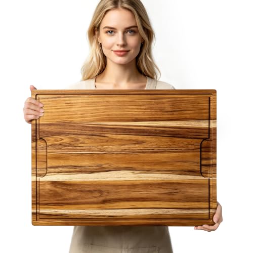 24 x 18 in Teak Cutting Board
