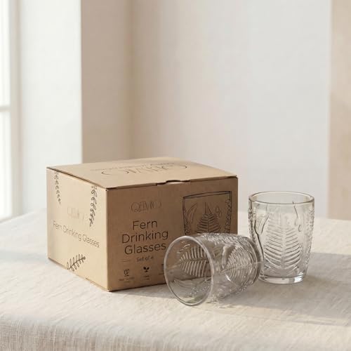 Clear Drinking Glasses Set of 4 (4 Count)